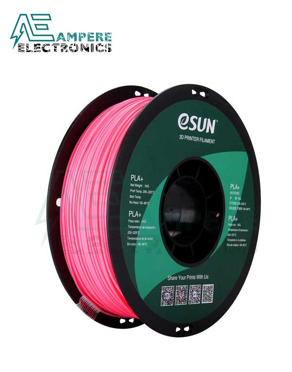 eSUN Pink Color 3d Printer Filament PLA+ 1.75mm – 1kg/Roll