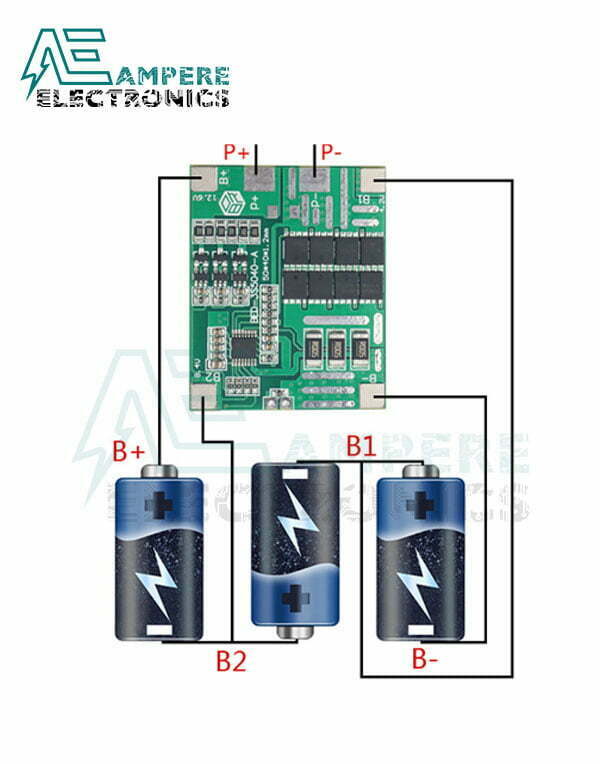 BMS 3S 30A 3 String lithium battery protection board 11.1V 18650
