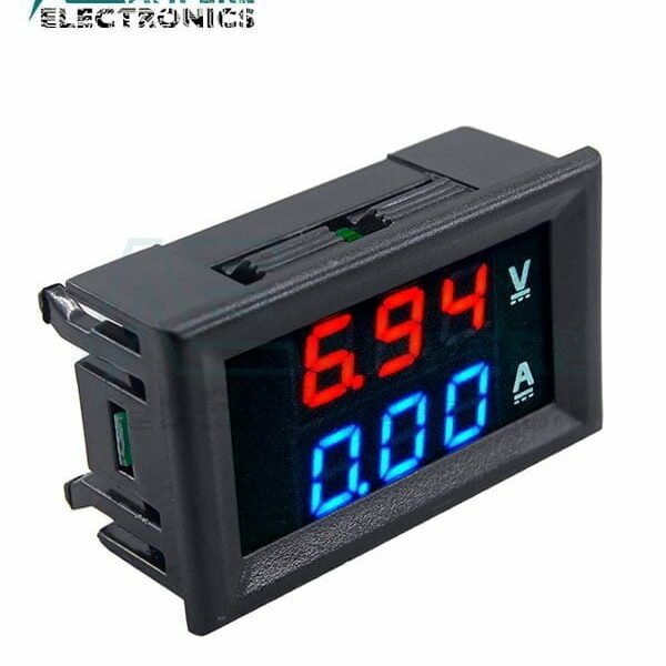100Vdc 10A Voltmeter Ammeter Panel
