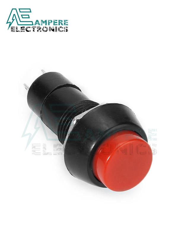 Push Button Latching Red N.O - 12mm