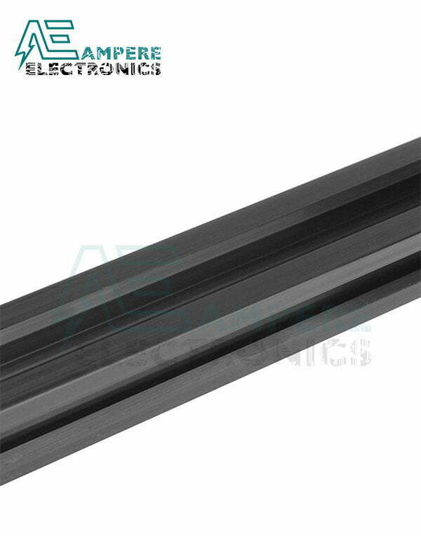 2020 V-Slot Aluminum Profile Extrusion (1M - Black Anodized)