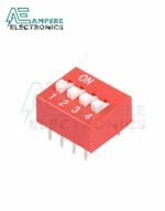 4 Way DIP Switch, 2.54mm Pitch