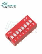 8 Way DIP Switch, 2.54mm Pitch