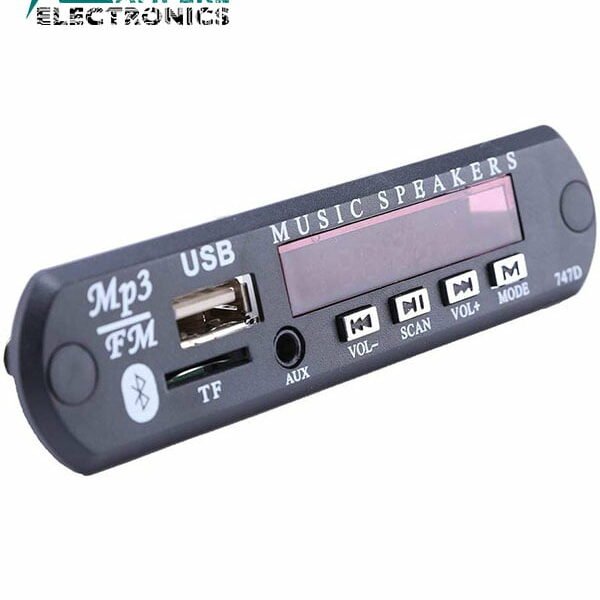 Bluetooth Mp3 Module With USB, SD Card and Radio