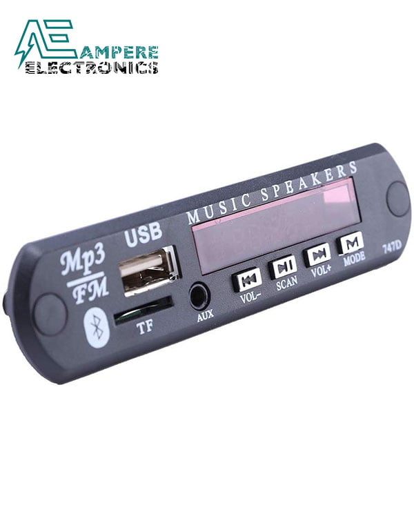 Bluetooth With USB, Card and Radio Ampere Electronics