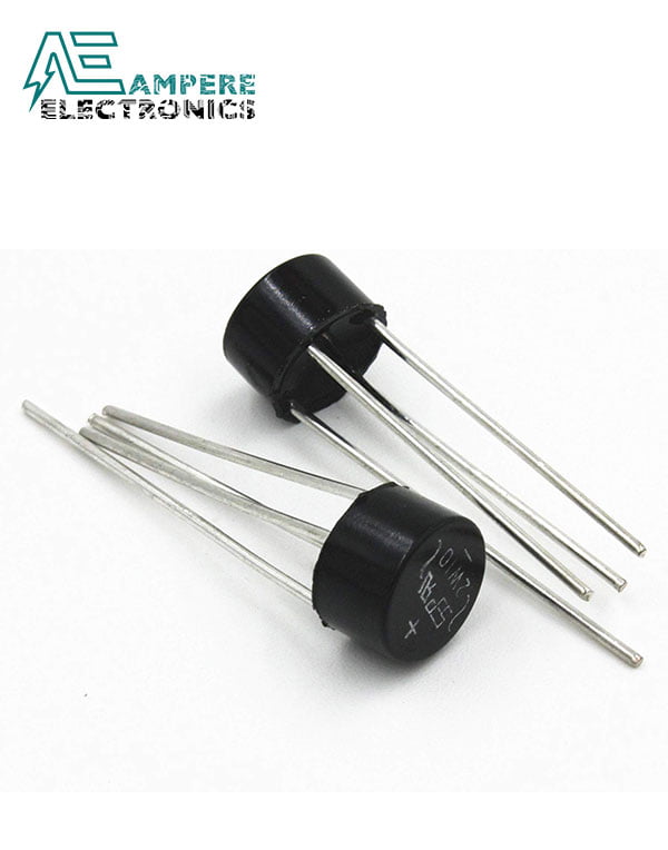 Bridge Rectifier (2A, 1000V) - Rounded