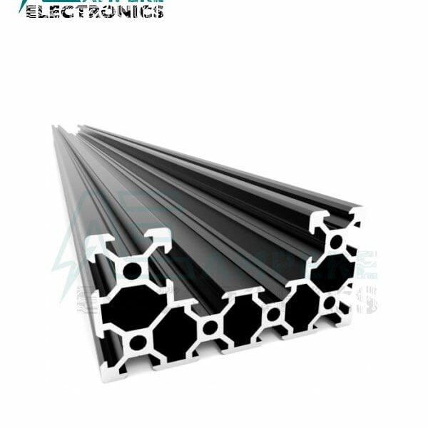 C-Beam Aluminum Linear Rail Extrusion مستورد (1M - Black Anodized)