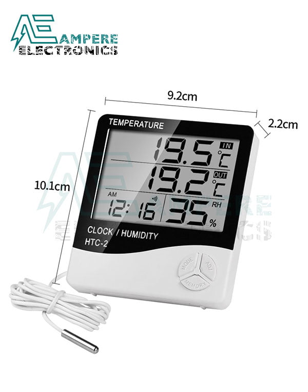 HTC-2 Thermometer and Humidity Indicator