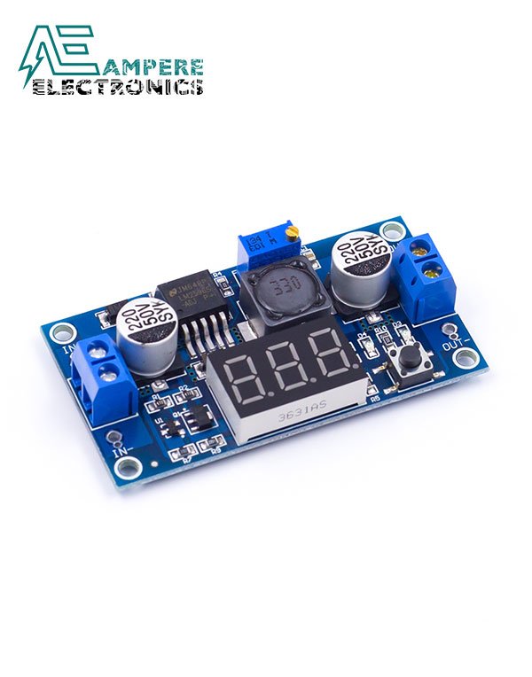 LM2596S DC-DC  Converter Step-Down Power Module With LED Voltmeter