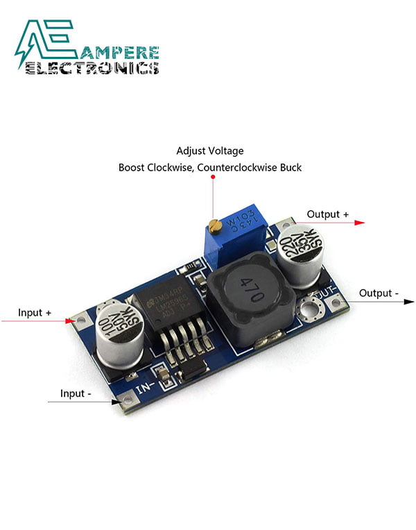 Stepdown Consumer Electronics LM2596DC-DC Module Voltage Regulator Converter 
