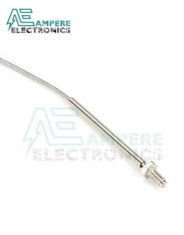PT100 Temperature Sensor Thermocouple, K Type, 2 Wire