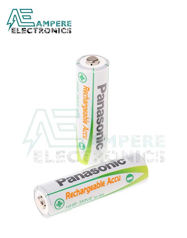 Panasonic Rechargeable AAA Battery 800mAh, 1.5Vdc