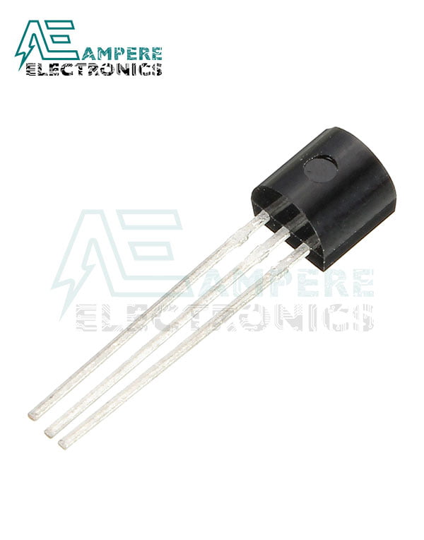 BC546, NPN Transistor, 100 mA, 65 V, 3-Pin TO-92