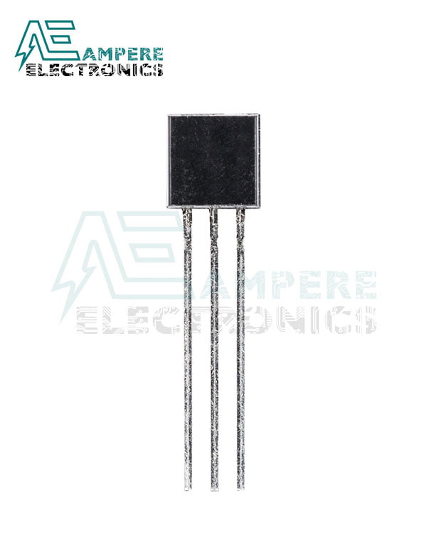 25 Stück 500mW NPN-Transistor TO-92 65V 100mA BC546C 