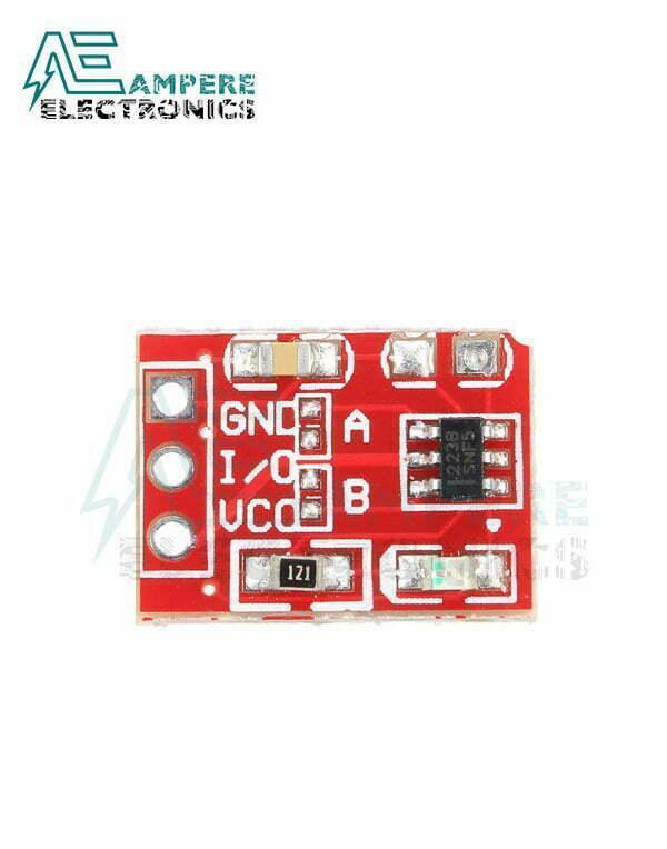 50pc C12 TTP223 Touch Button Module Self-Locking Jog Capacitive Switch 