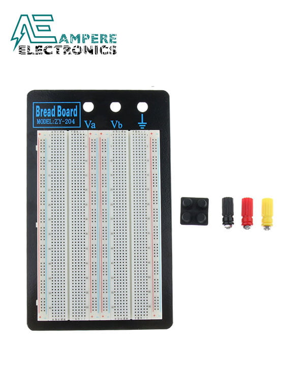 Zy-204 Test Circuit Board Solderless Breadboard Protoboard 4 Bus Tie-point 1660