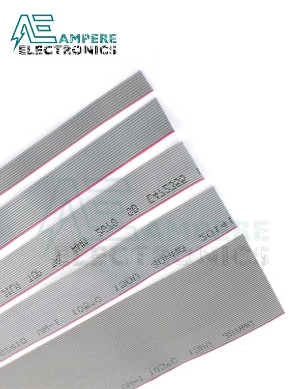 IDC Grey Color Flat Ribbon Cable