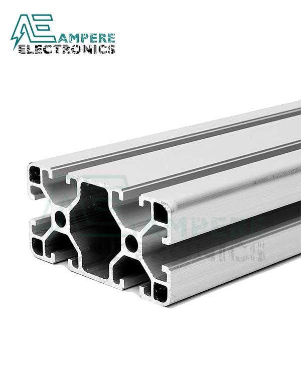 4080 T-Slot Aluminum Profile Extrusion (1M – Silver Anodized)
