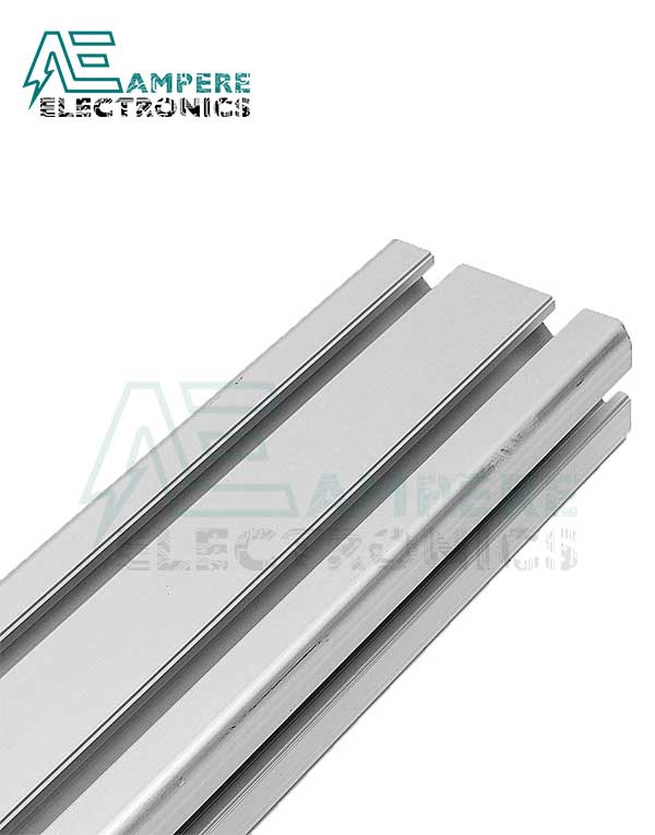 4080 T-Slot Aluminum Profile Extrusion (1M - Silver Anodized)