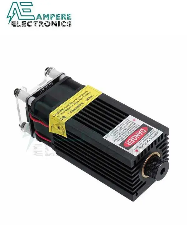 5500mW Blue Laser Module For DIY Laser Engraver 445nm - 12Vdc