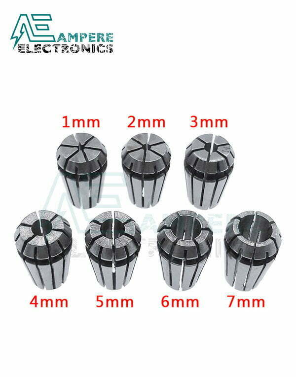 ER11 Collet Set 13Pcs from1mm to 7mm