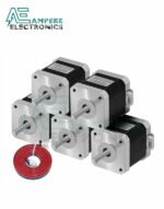 5Pcs 17HS4401S Nema17 Stepper Motor - 38mm With Cables