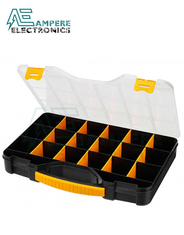Mano ORG-18 Small Parts Organizer Box – 420x305x61mm