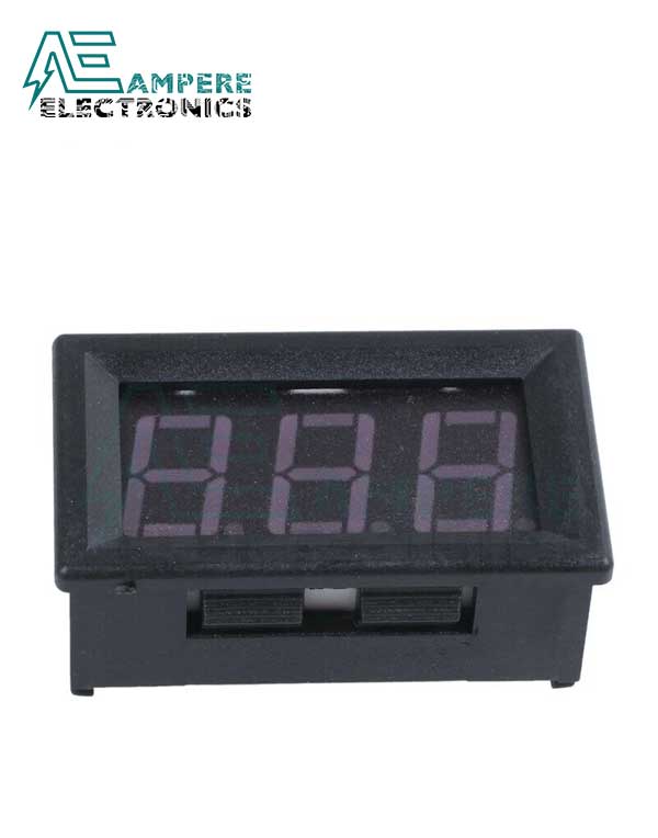 4.5:30Vdc Digital Voltmeter Panel Two-wire 0.56 inch