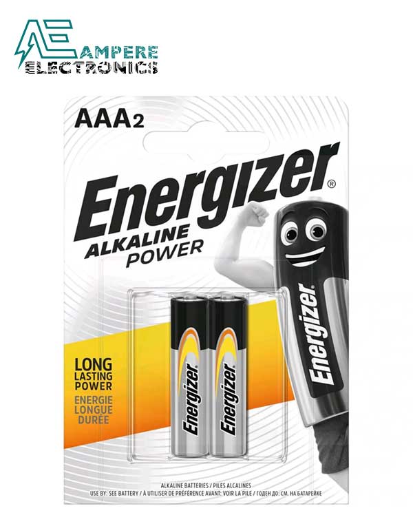 Energizer Alkaline Power AAA Battery – Pack Of 2