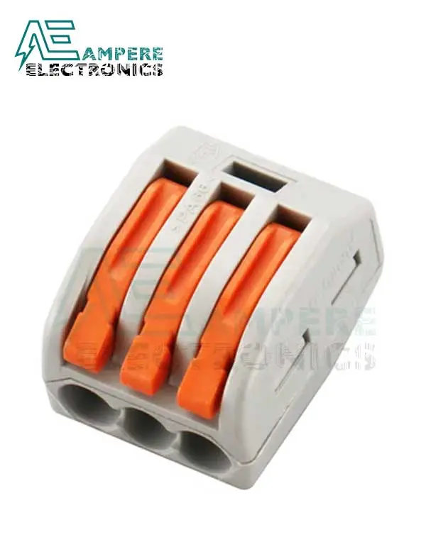 Spring Lever Connector 3-Way