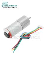 25GA370 DC Gear Motor With Encoder 200RPM 12Vdc