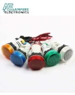 Round Voltage Current Indicator 0:100A - 50:500Vac - 22mm