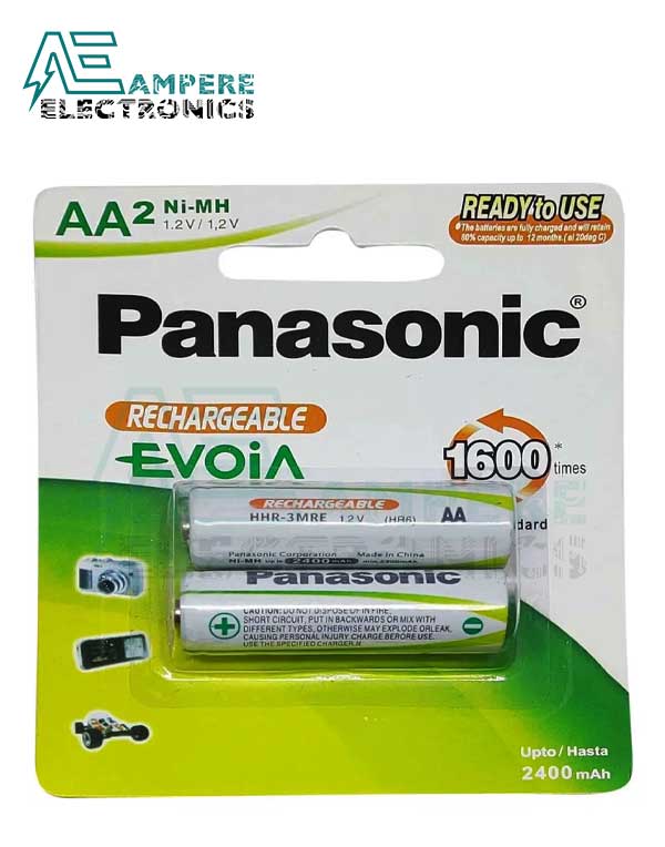 Panasonic Rechargeable AA Battery 2400mAh