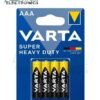 VARTA Super Heavy Duty AAA 1.5V - 4 Cell Pack