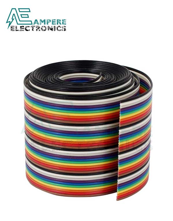 IDC Multicolor Flat Ribbon Cable 40Pin - 1 Meter