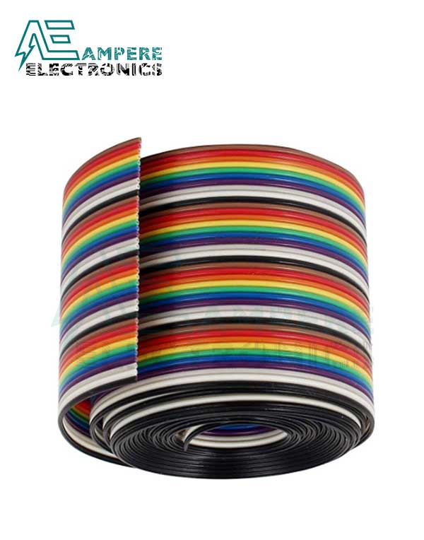 IDC Multicolor Flat Ribbon Cable 40Pin - 1 Meter