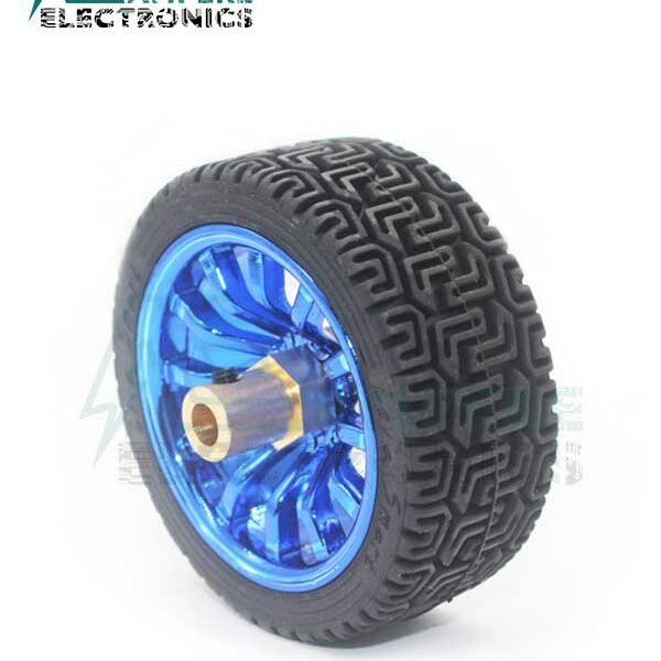 Robot Tires 65mm + Metal Coupler 4mm