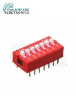 7 Way DIP Switch, SPST, 2.54mm Pitch
