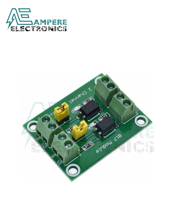 PC817 Optocoupler Isolation Board 2 Channel