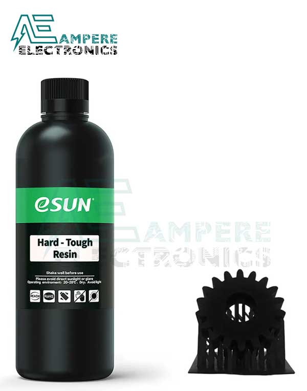 eSUN Hard-Tough Resin, Black, 0.5Kg/Bottle