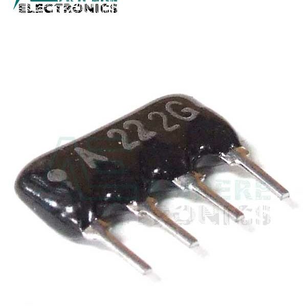 10Kohm 3 Resistor Network (4pins)
