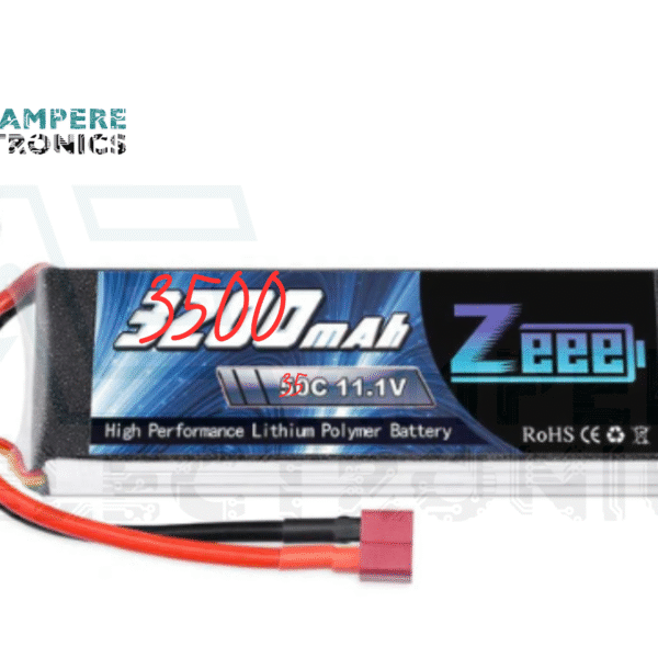 LiPo Lithium Polymer Rechargeable Battery (11.1V , 3500mAh) 35C