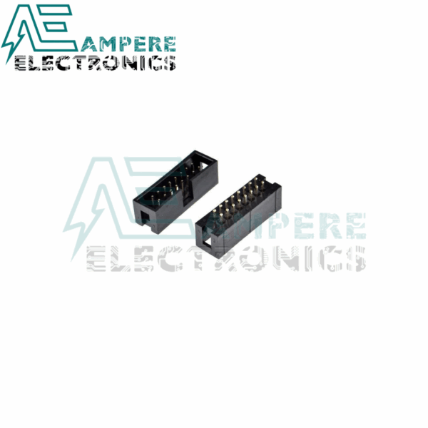 DC3-18P Male IDC Connector Polarized, Straight