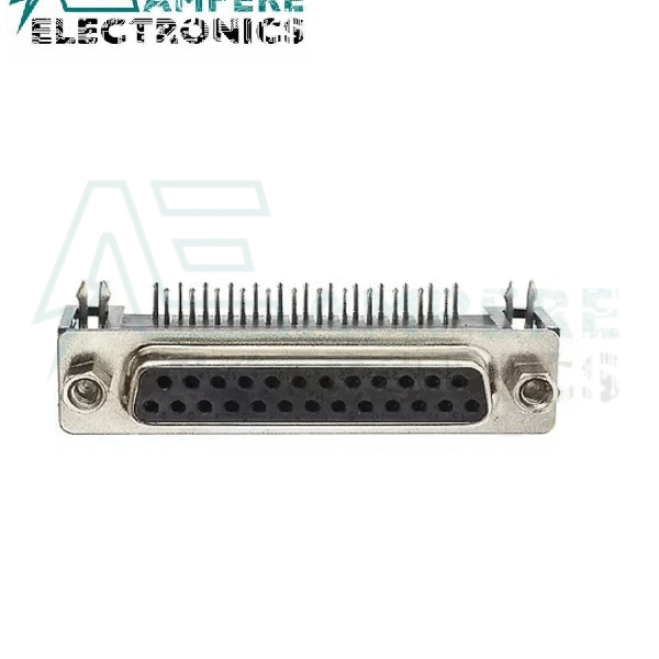 Female DB25 Right Angle on PCB Solder Type 2 Row