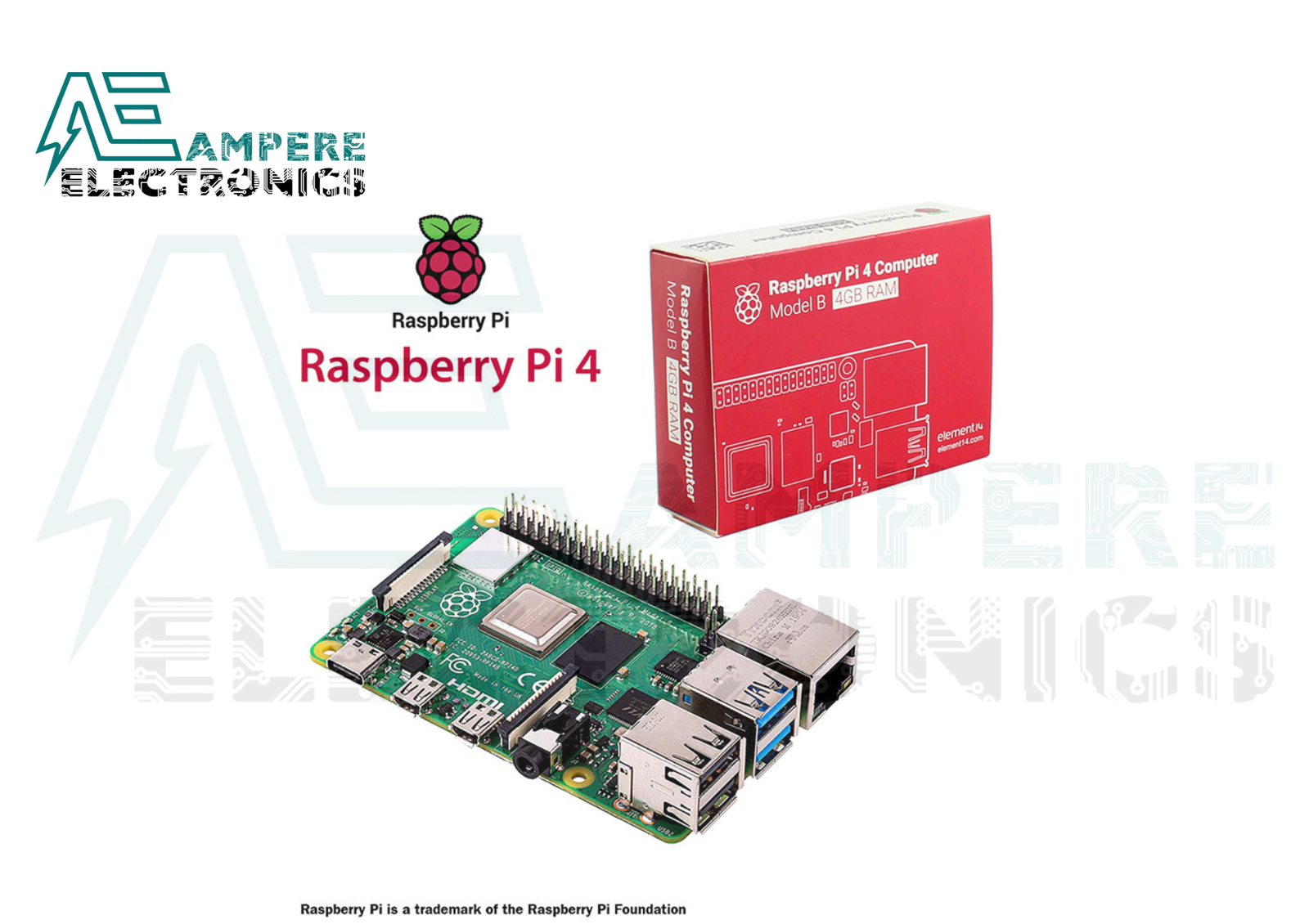 Raspberry Pi 4 Model B 4GB RAM Raspberry Pi 4 Model B 4GB RAM