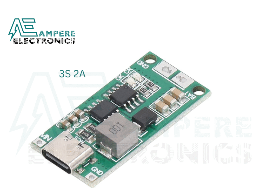 3S 2A 18650 Lithium Battery Charger module Type-C