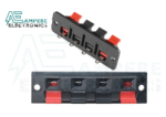 Spring Loaded Speaker Terminal – 4 Way