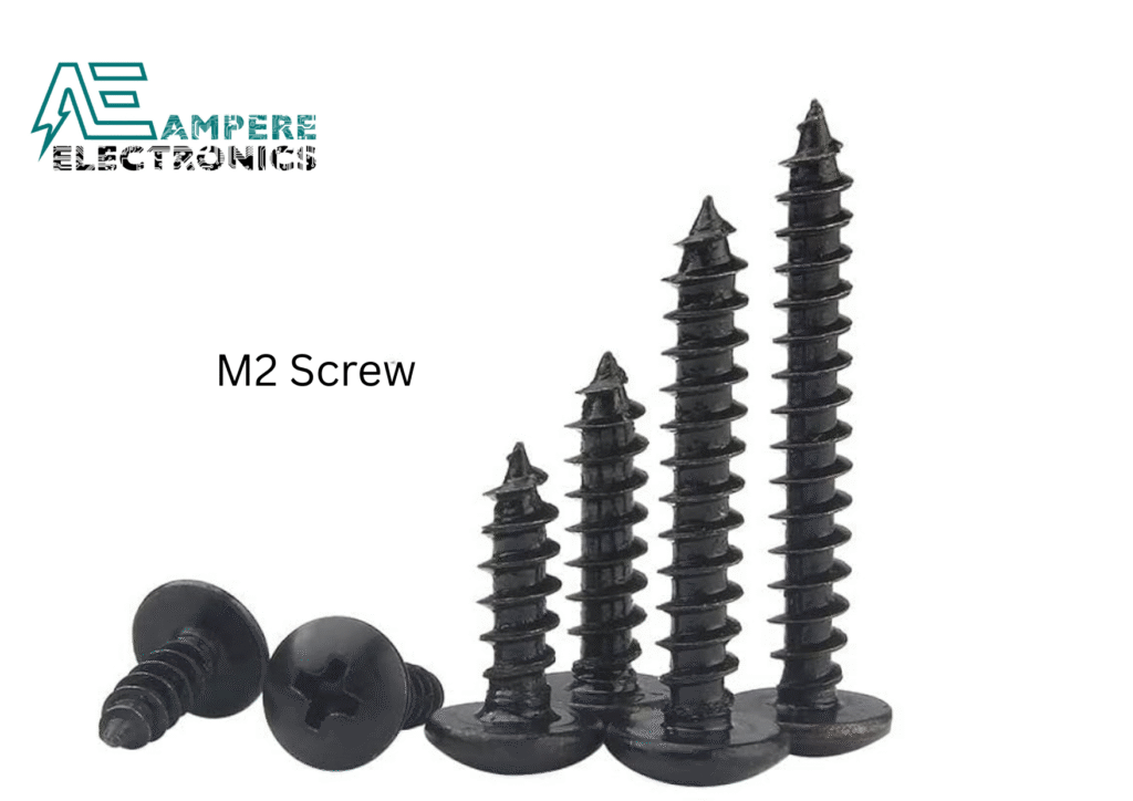m2 Black Phillips Pan Head Screw