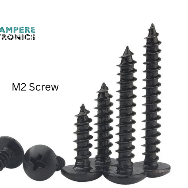 m2 Black Phillips Pan Head Screw