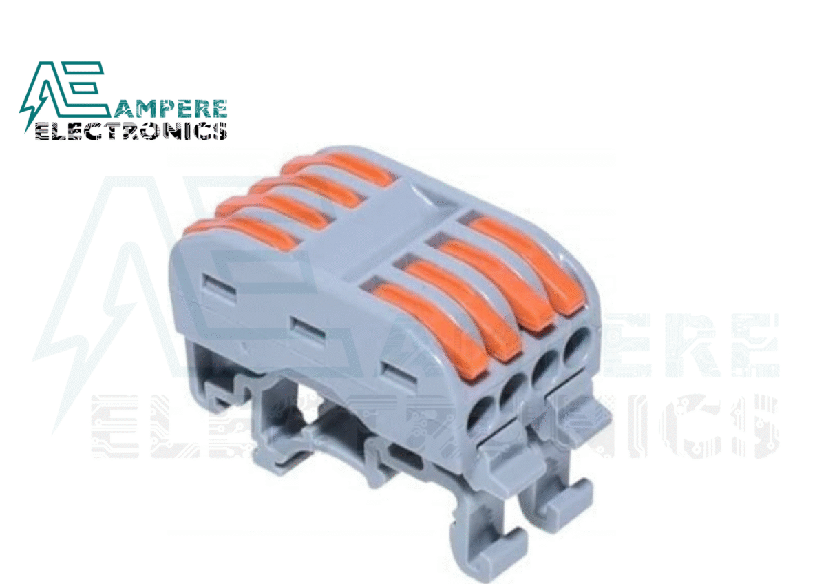 WAGO PCT-223G-4P 4 in 4 out Din Rail Omega Bar